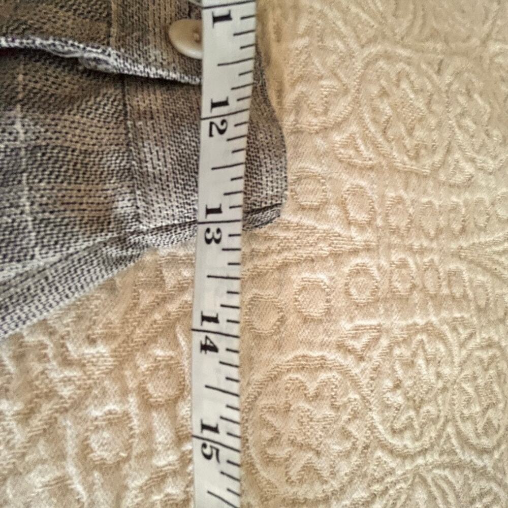 Fundamental Things, Black and white plaid textured skirt, petite, size 4 - Picture 7 of 7
